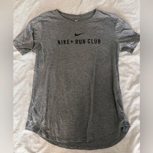 Nike Heather Gray Run Club Tee